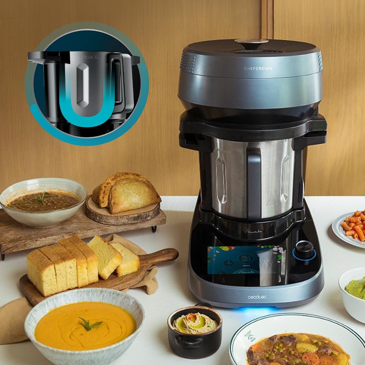 cecotec robot de cuisine multifonction