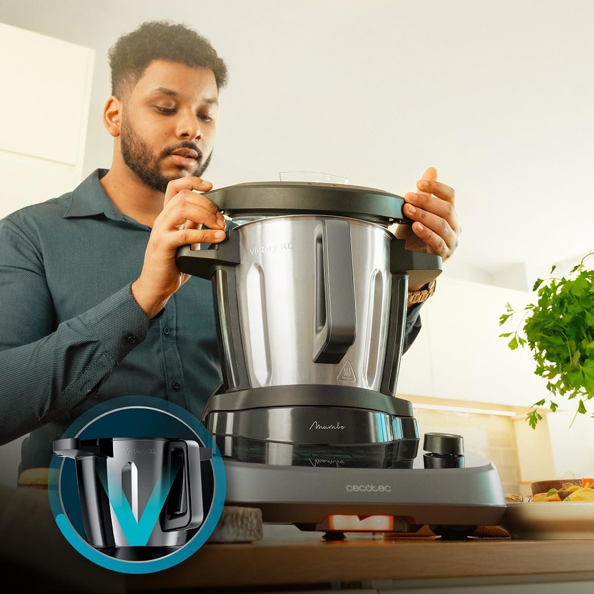 cecotec robot de cuisine multifonction