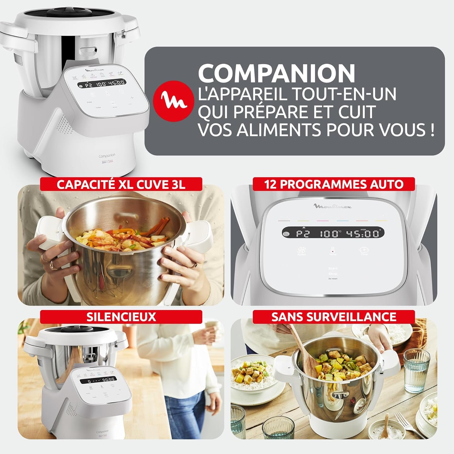 moulinex, companion, robot cuiseur