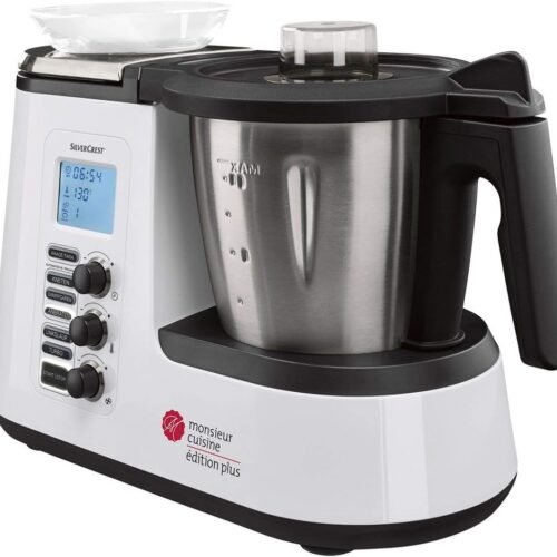 Silvercrest Monsieur Cuisine Edition Plus Neuf Multifonction Accessoire Lavable Noir,argent