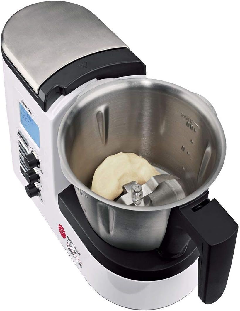 silvercrest monsieur cuisine edition plus neuf multifonction accessoire lavable noir,argent