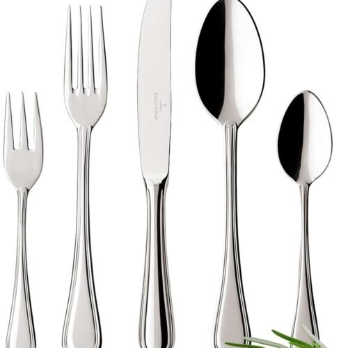 villeroy & boch neufaden merlemont couverts pour 6 personnes, 30 pièces, acier inoxydable