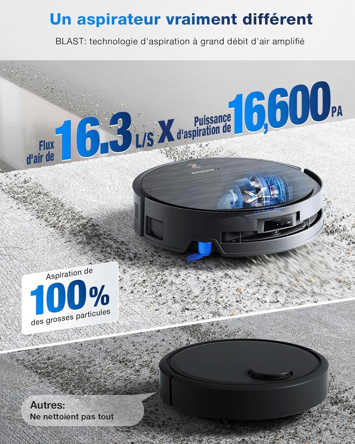 ecovacs deebot x9 pro omni robot aspirateur laveur